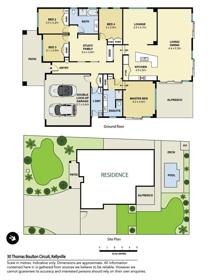 Floorplan of Homely house listing, 30 Thomas Boulton Circuit, Kellyville NSW 2155