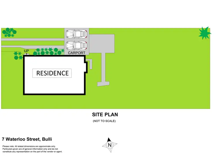 Floorplan of Homely house listing, 7 Waterloo Street, Bulli NSW 2516