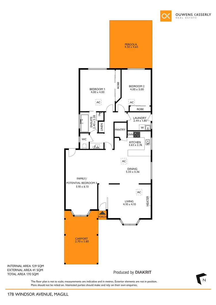 Floorplan of Homely house listing, 17b Windsor Avenue, Magill SA 5072