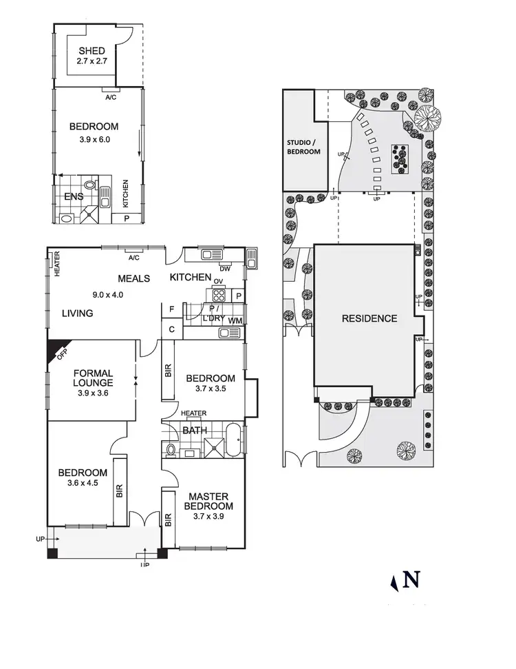 Floorplan of Homely house listing, 14 Everett Street, Brunswick West VIC 3055
