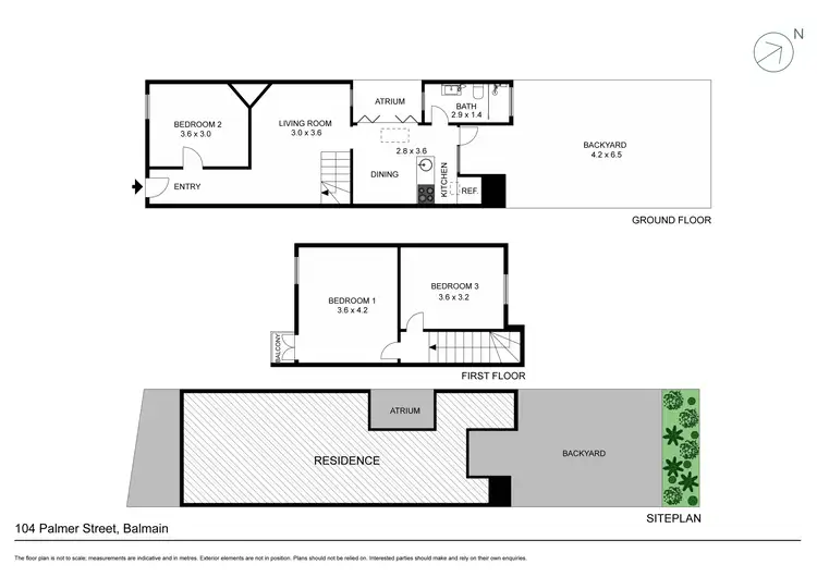 Floorplan of Homely house listing, 104 Palmer Street, Balmain NSW 2041