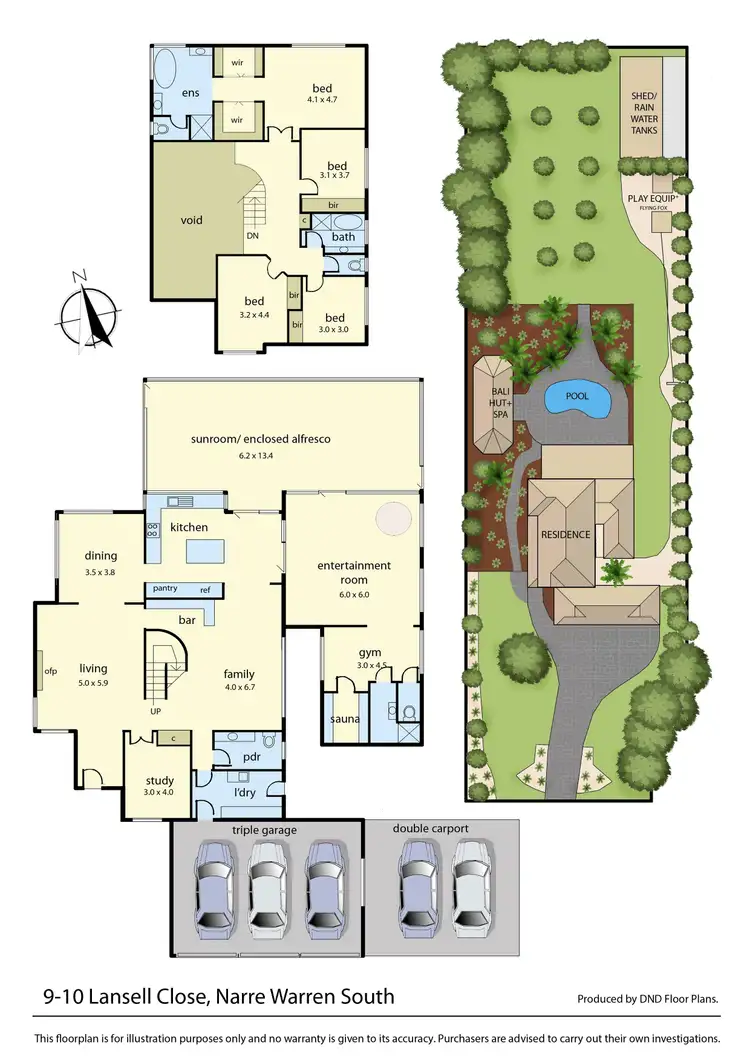 Floorplan of Homely house listing, 9-10 Lansell Close, Narre Warren South VIC 3805