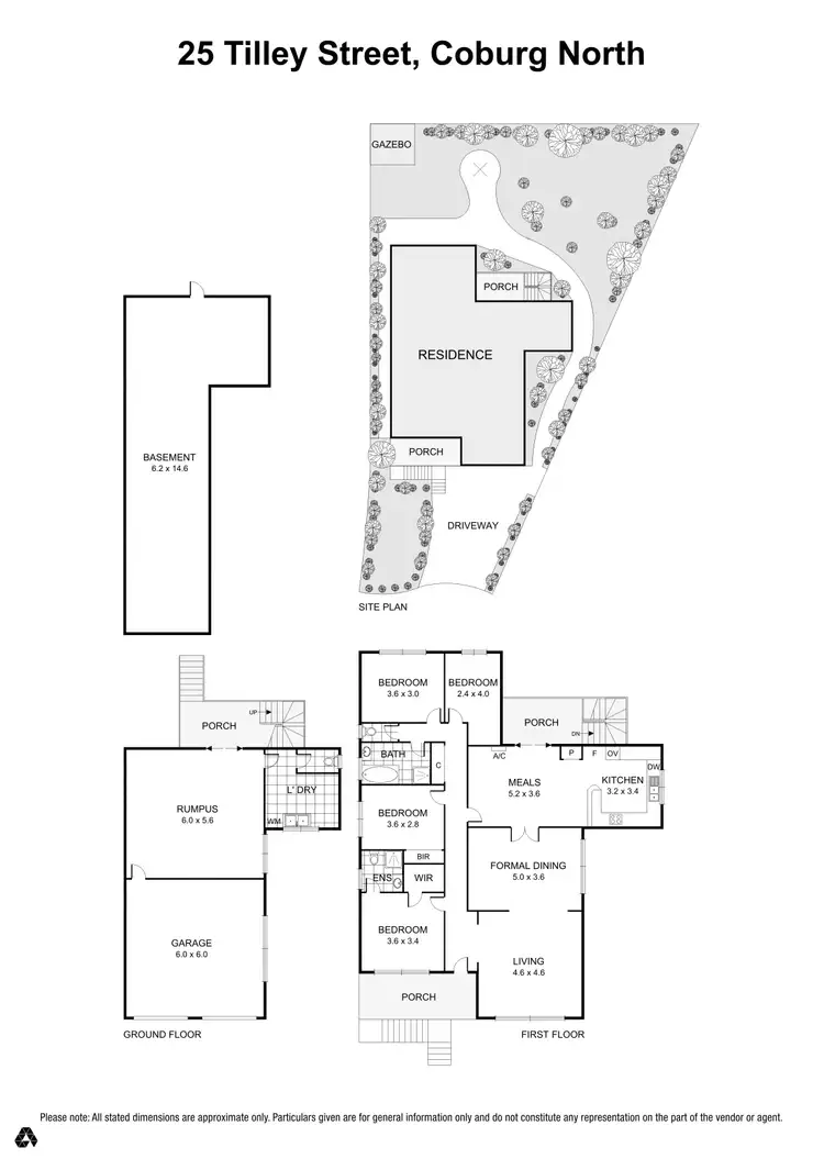 Floorplan of Homely house listing, 25 Tilley Street, Coburg North VIC 3058