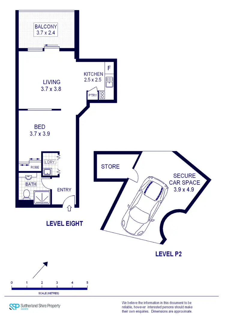 Floorplan of Homely apartment listing, 138/360 Kingsway, Caringbah NSW 2229