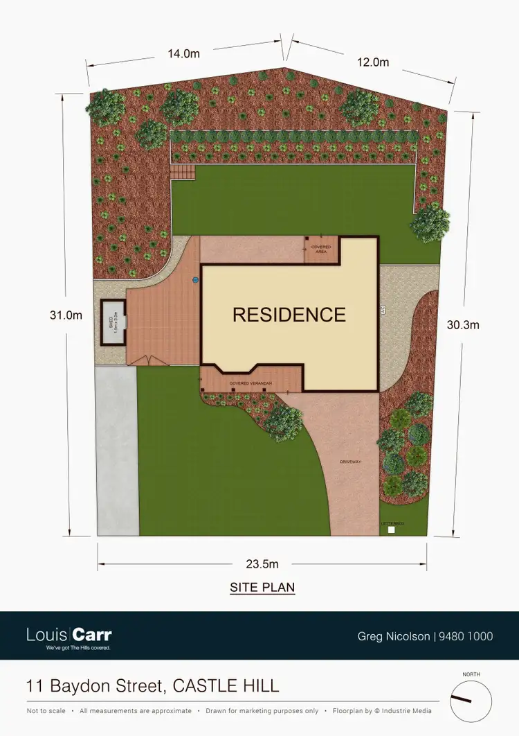 Floorplan of Homely house listing, 11 Baydon Street, Castle Hill NSW 2154