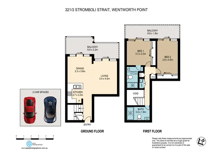 Floorplan of Homely apartment listing, 321/3 Stromboli Strait, Wentworth Point NSW 2127