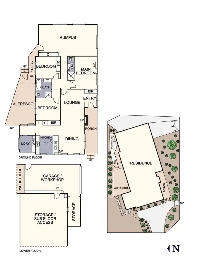 Floorplan of Homely house listing, 121 Cowin Street, Diamond Creek VIC 3089