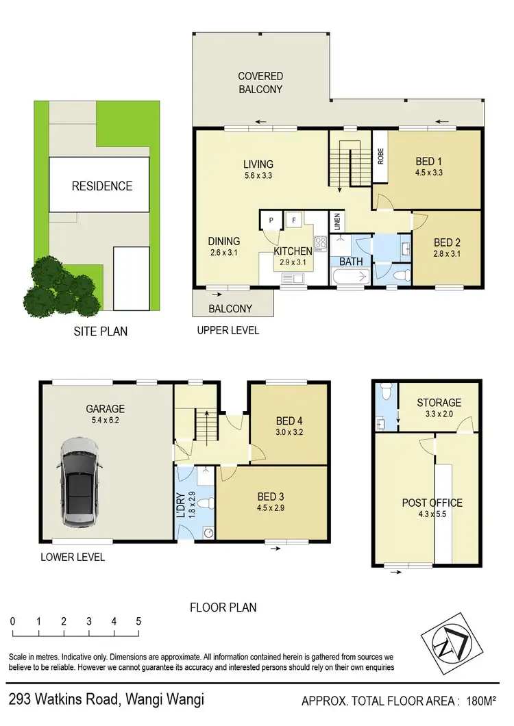 Floorplan of Homely house listing, 293 Watkins Road, Wangi Wangi NSW 2267