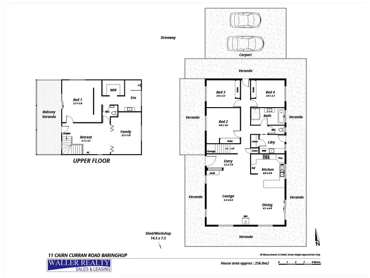 Floorplan of Homely house listing, 11 Cairn Curran Road, Baringhup VIC 3463