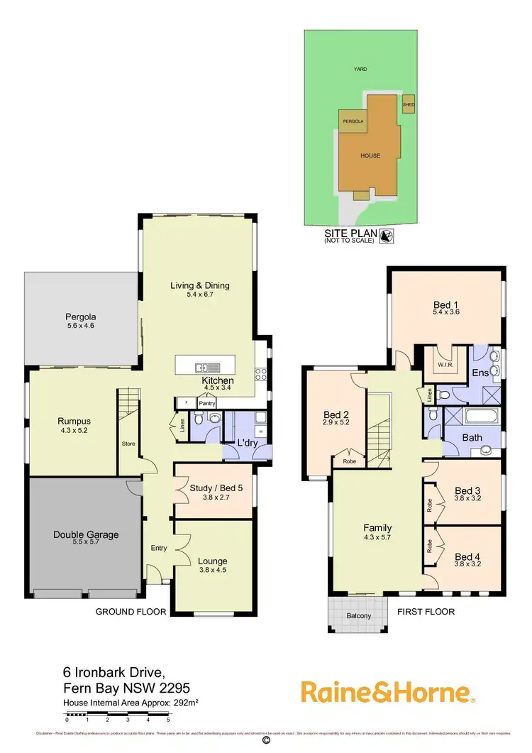 Floorplan of Homely house listing, 6 Ironbark Drive, Fern Bay NSW 2295