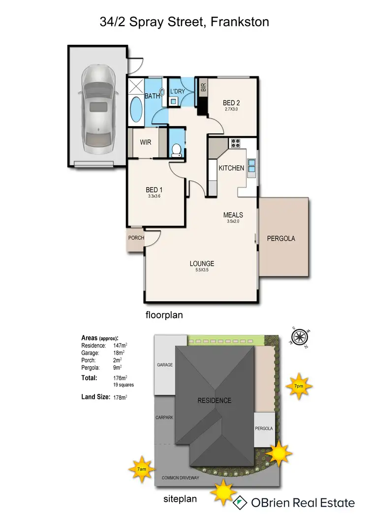 Floorplan of Homely unit listing, 34/2 Spray Street, Frankston VIC 3199