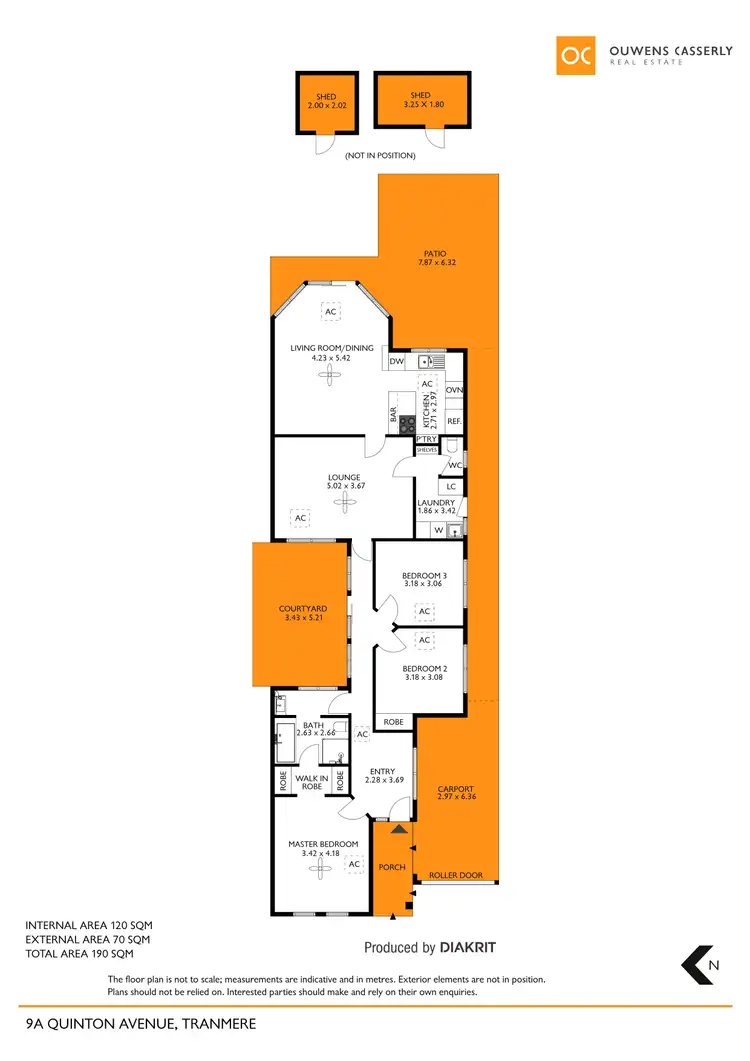 Floorplan of Homely house listing, 9A Quinton Avenue, Tranmere SA 5073