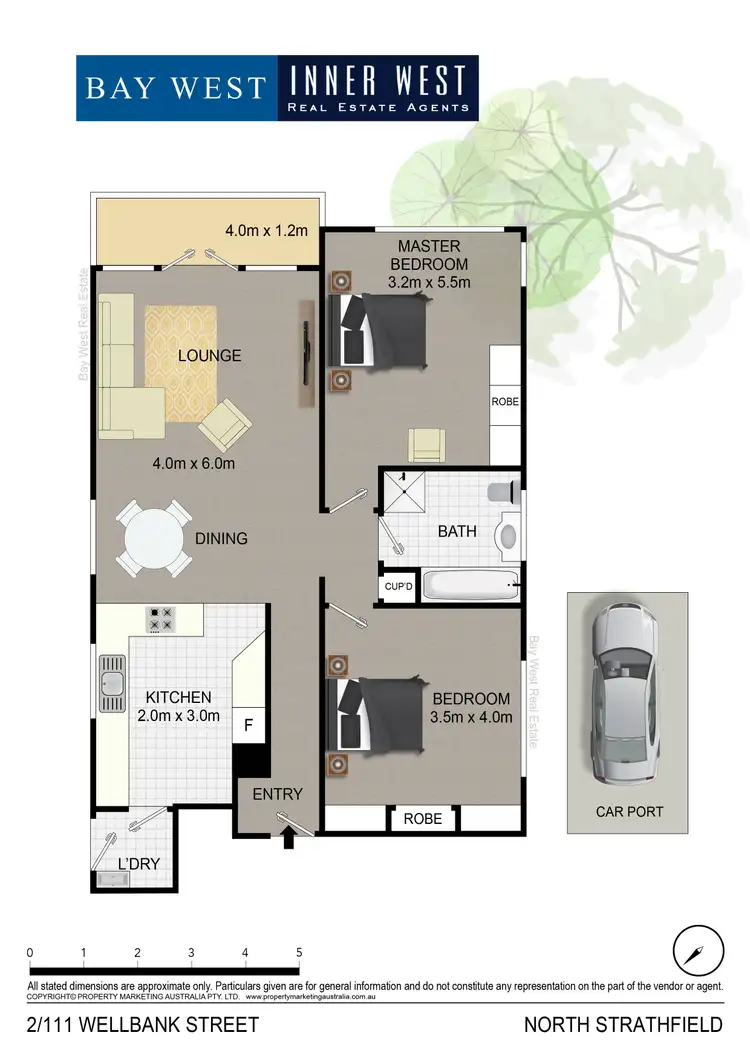 Floorplan of Homely apartment listing, 2/111 Wellbank Street, North Strathfield NSW 2137