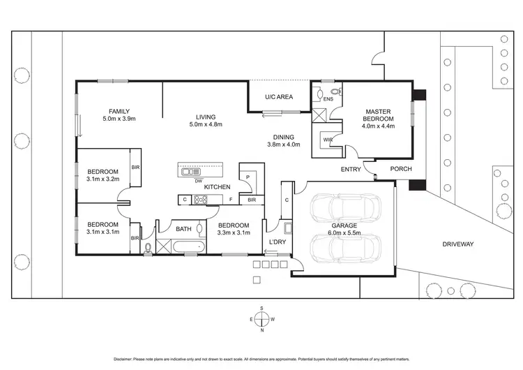 Floorplan of Homely house listing, 18 Newbury Street, Keysborough VIC 3173