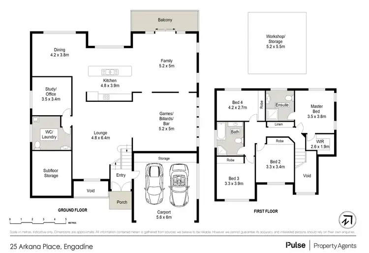 Floorplan of Homely house listing, 25 Arkana Place, Engadine NSW 2233