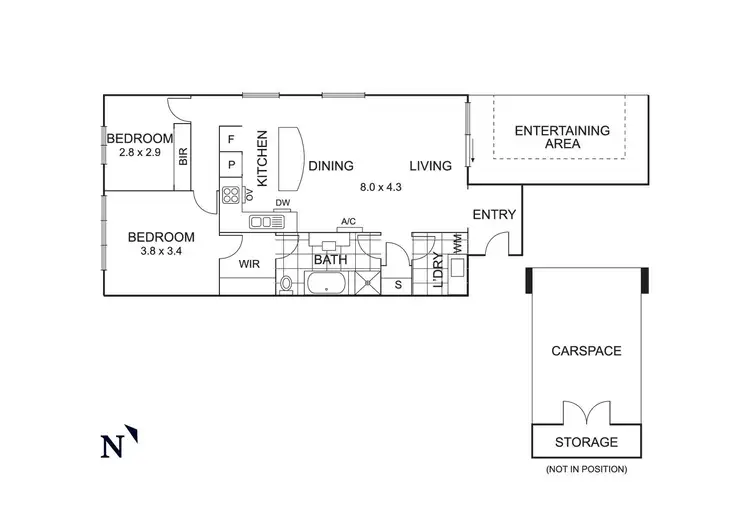 Floorplan of Homely apartment listing, 30/78 Manningham Road, Bulleen VIC 3105