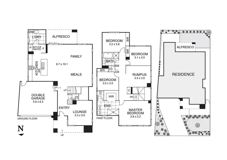 Floorplan of Homely house listing, 9 Lynnwood Parade, Templestowe Lower VIC 3107