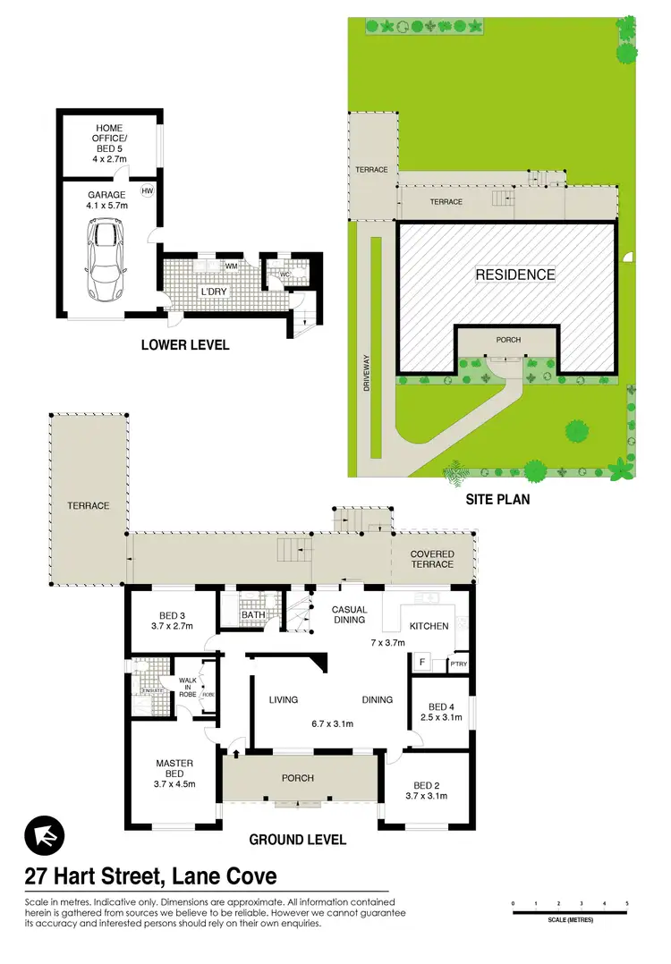 Floorplan of Homely house listing, 27 Hart Street, Lane Cove NSW 2066