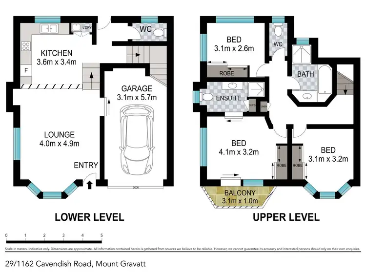 Floorplan of Homely townhouse listing, 29/1162 Cavendish Road, Mount Gravatt East QLD 4122
