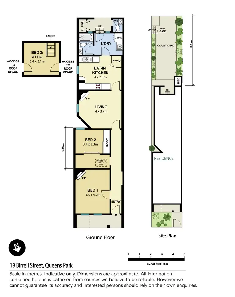 Floorplan of Homely house listing, 19 Birrell Street, Queens Park NSW 2022