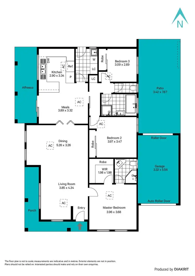 Floorplan of Homely house listing, 34B Harrow Road, Somerton Park SA 5044