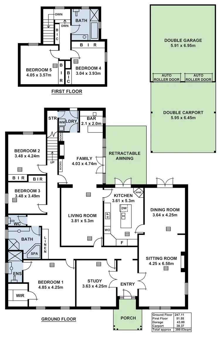 Floorplan of Homely house listing, 11 Wood Grove, Hazelwood Park SA 5066