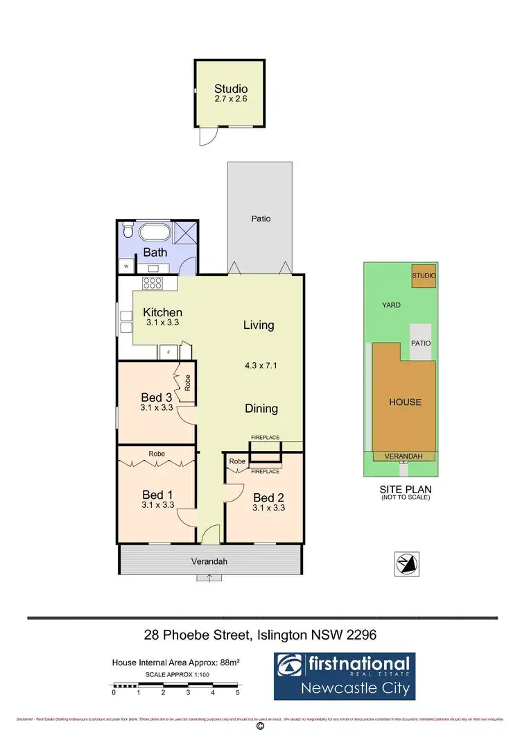 Floorplan of Homely house listing, 28 Phoebe Street, Islington NSW 2296