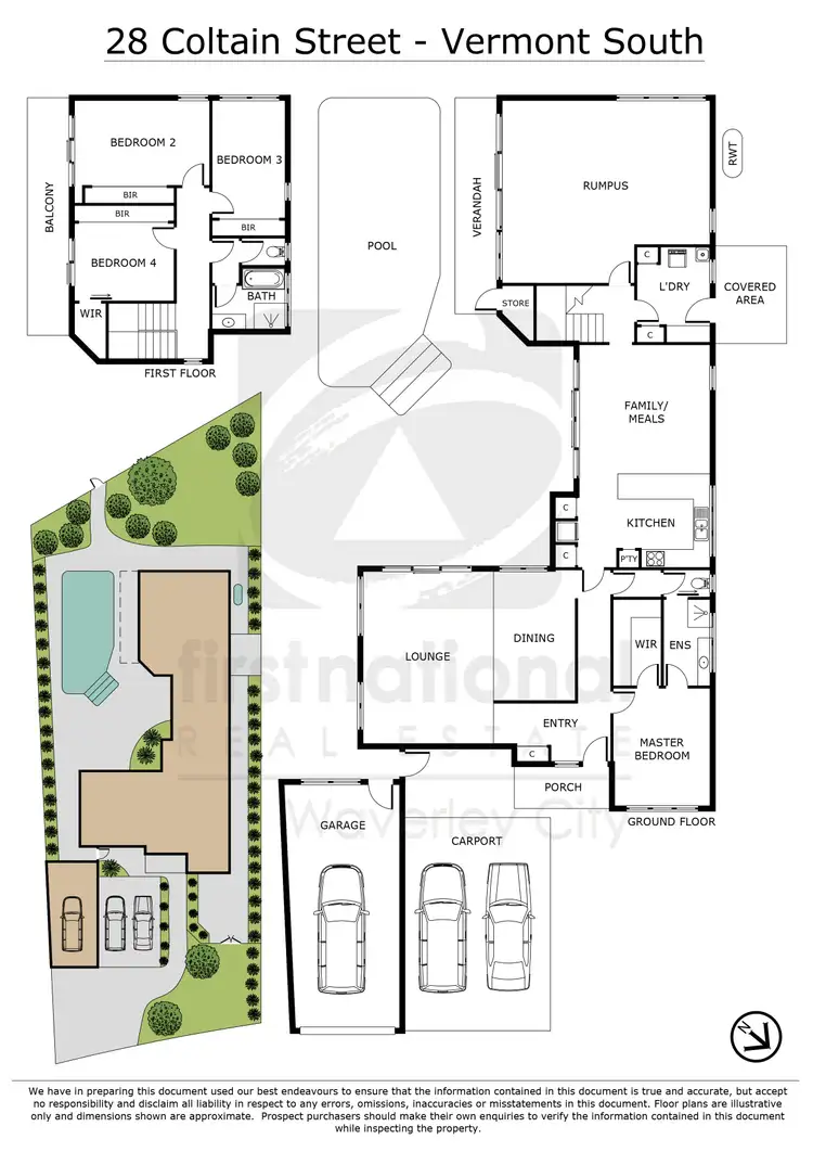 Floorplan of Homely house listing, 28 Coltain Street, Vermont South VIC 3133