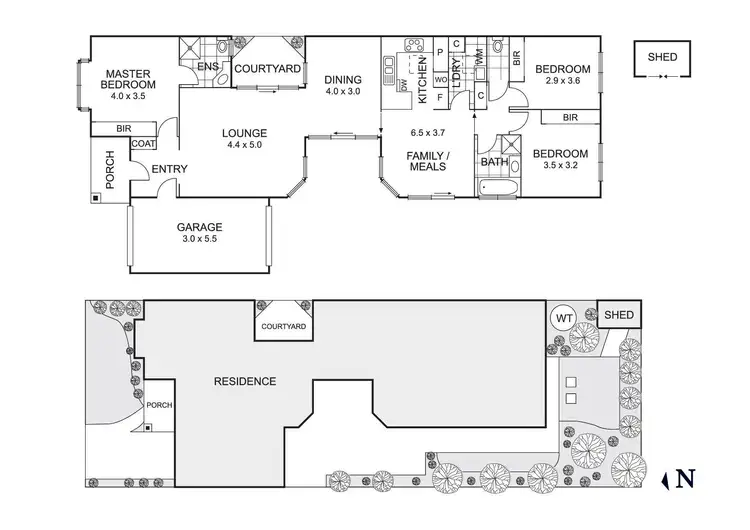 Floorplan of Homely house listing, 6 Sugarloaf Close, Burwood East VIC 3151