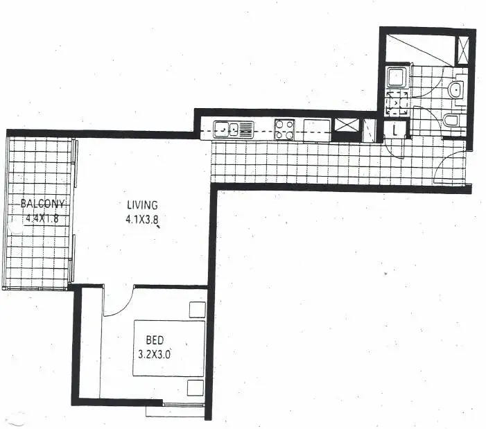 Floorplan of Homely apartment listing, Level 39/3908/128 Charlotte Street, Brisbane City QLD 4000