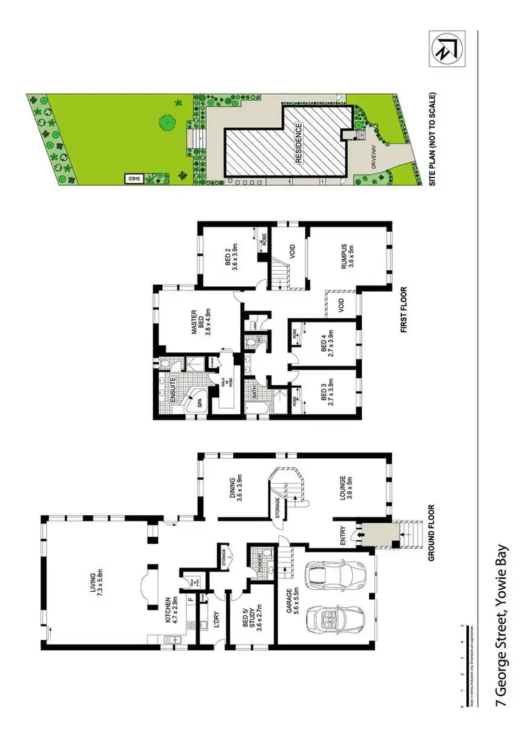Floorplan of Homely house listing, 7 George Street, Yowie Bay NSW 2228