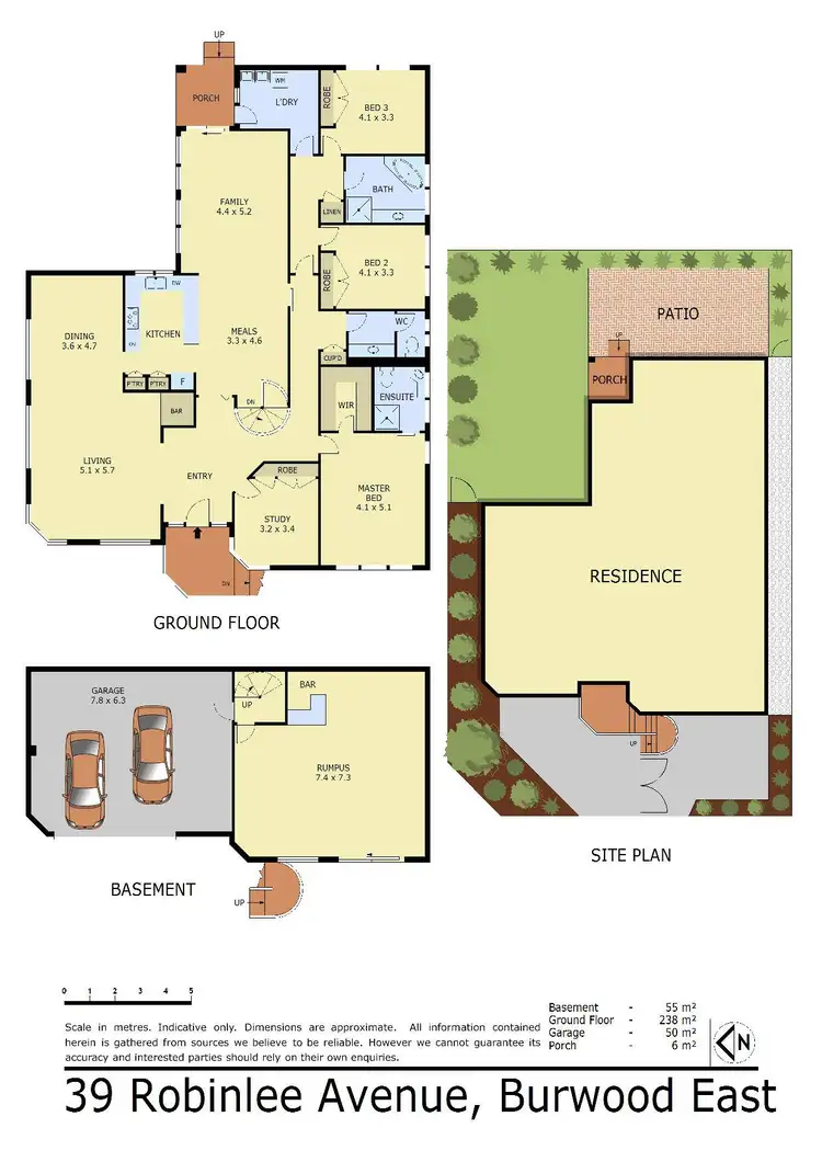 Floorplan of Homely house listing, 39 Robinlee Avenue, Burwood East VIC 3151