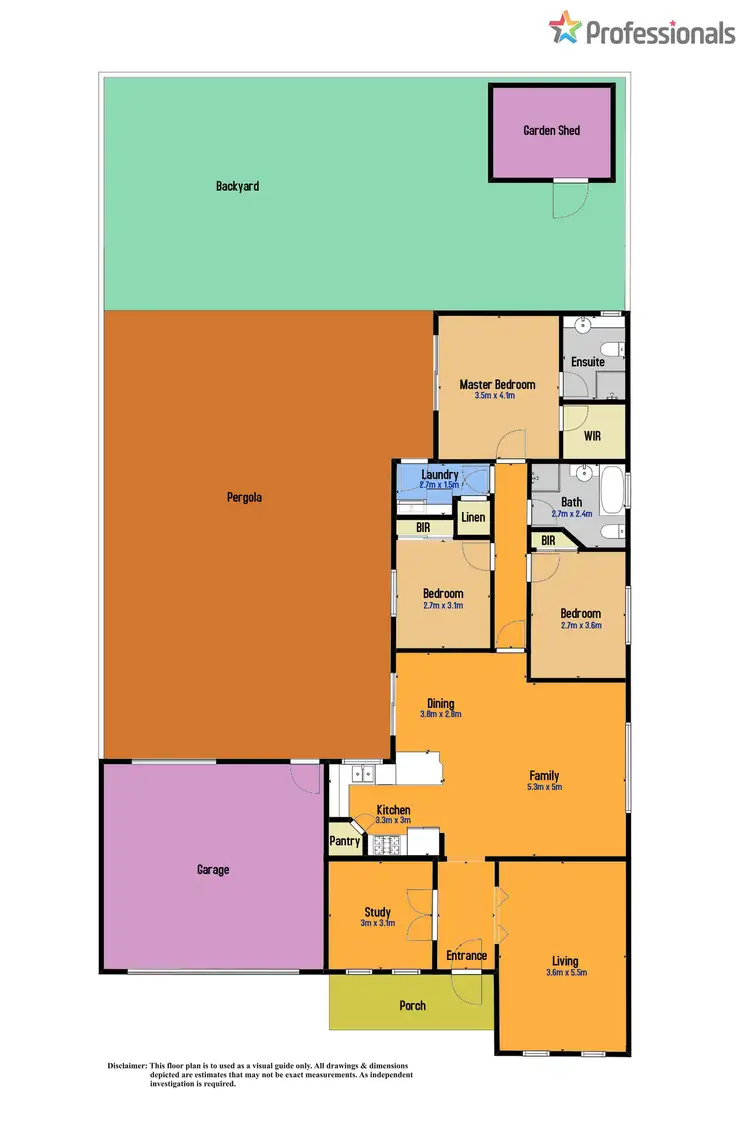 Floorplan of Homely house listing, 57 Loddon Drive, Taylors Hill VIC 3037