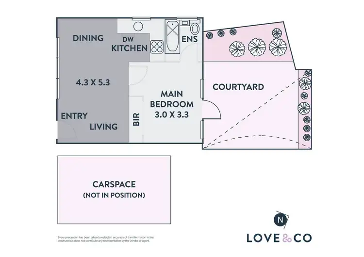 Floorplan of Homely apartment listing, 1/89 Ballantyne Street, Thornbury VIC 3071