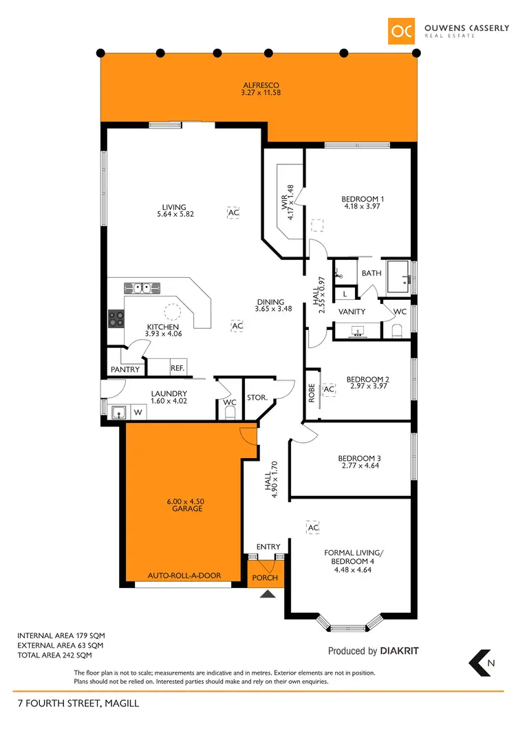 Floorplan of Homely house listing, 7 Fourth Street, Magill SA 5072