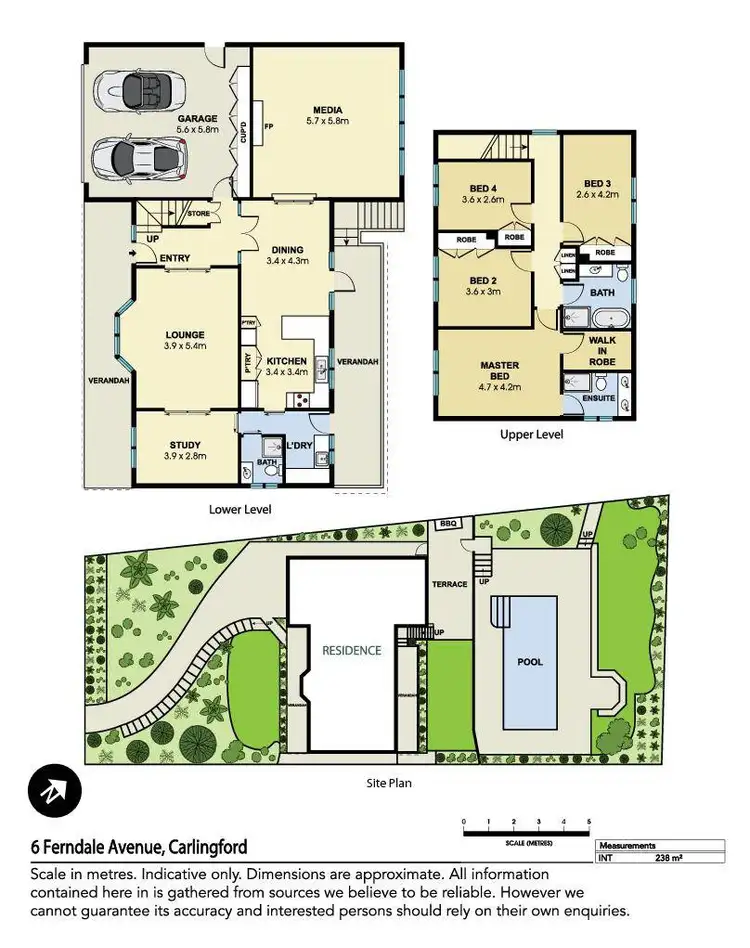Floorplan of Homely house listing, 6 Ferndale Avenue, Carlingford NSW 2118