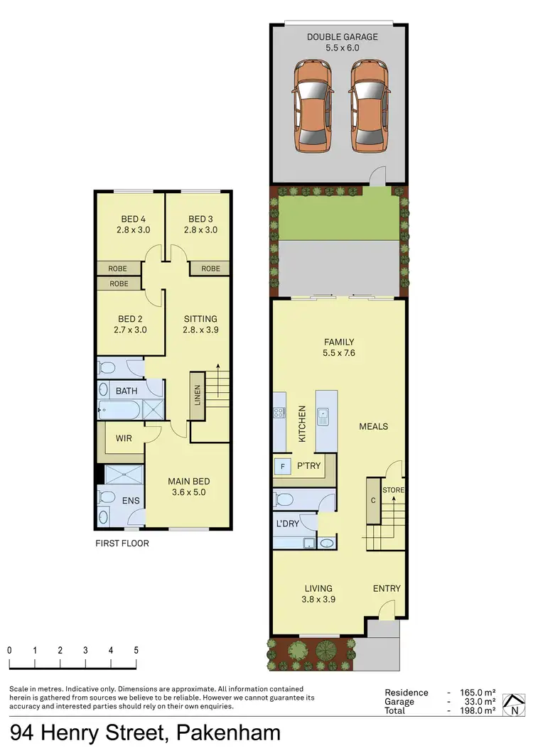Floorplan of Homely house listing, 94 Henry Street, Pakenham VIC 3810