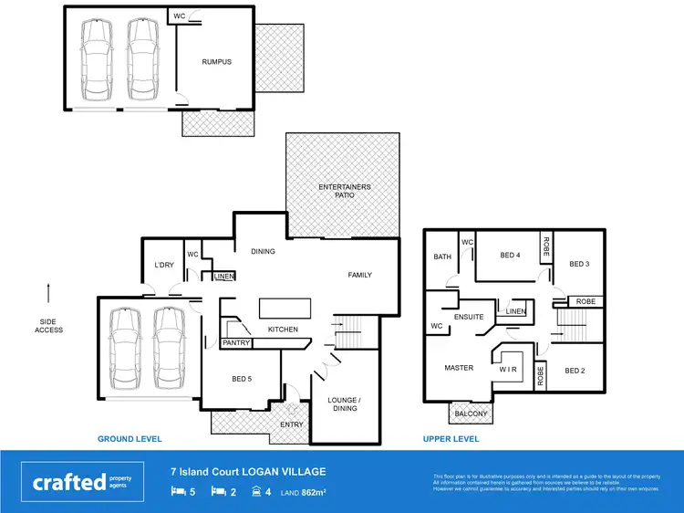 Floorplan of Homely house listing, 7 Island Court, Logan Village QLD 4207