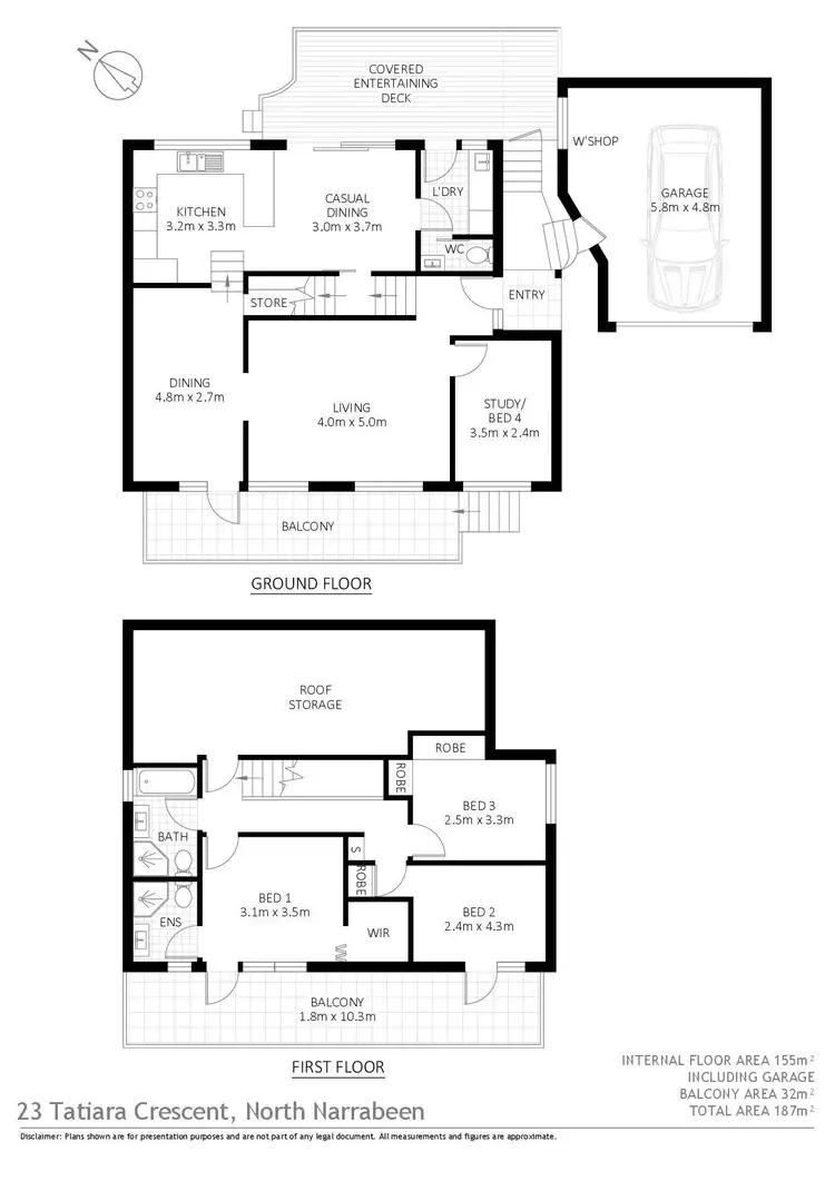Floorplan of Homely house listing, 23 Tatiara Crescent, North Narrabeen NSW 2101