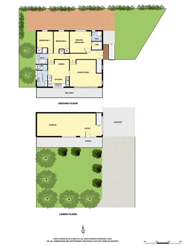 Floorplan of Homely house listing, 27 Wells Avenue, Boronia VIC 3155