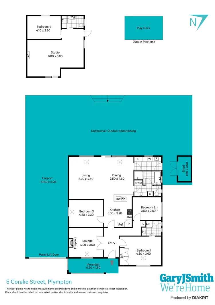 Floorplan of Homely house listing, 5 Coralie Street, Plympton SA 5038