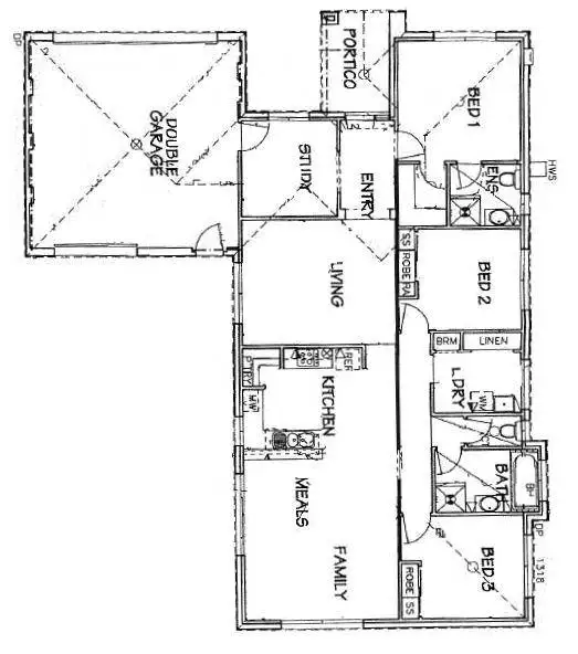 Floorplan of Homely house listing, 4 Coulson Place, Echuca VIC 3564