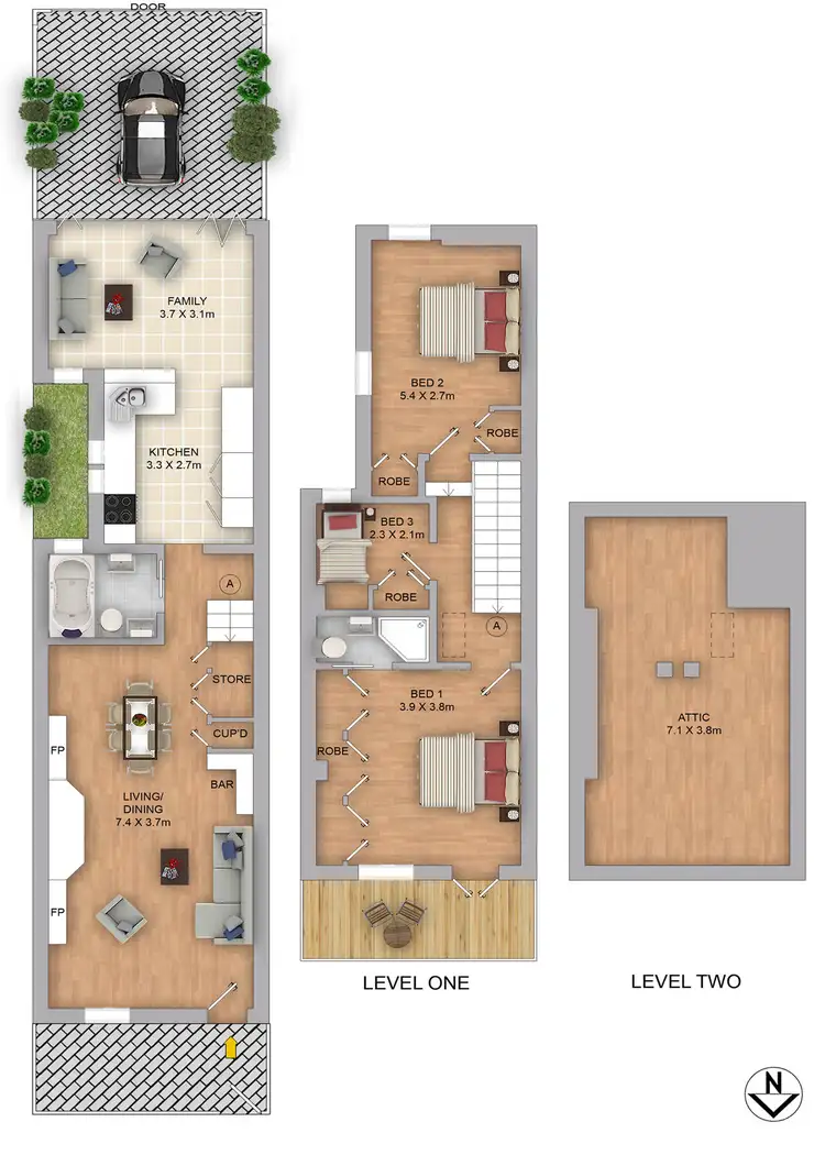 Floorplan of Homely house listing, 19 Bloomfield Street, Surry Hills NSW 2010