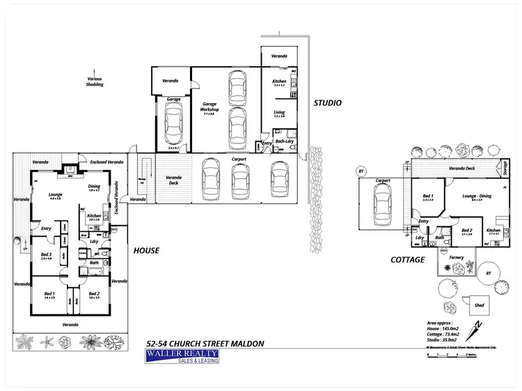 Floorplan of Homely house listing, 52-54 Church Street, Maldon VIC 3463