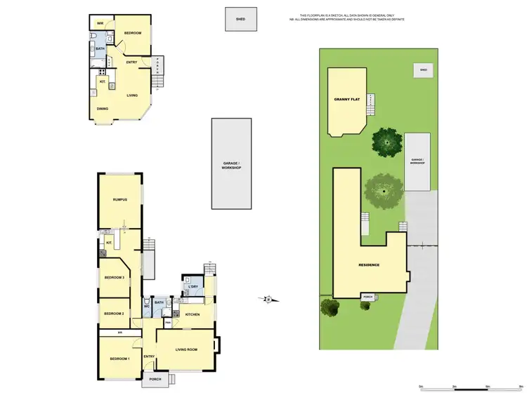 Floorplan of Homely house listing, 5 Blythe Avenue, Boronia VIC 3155