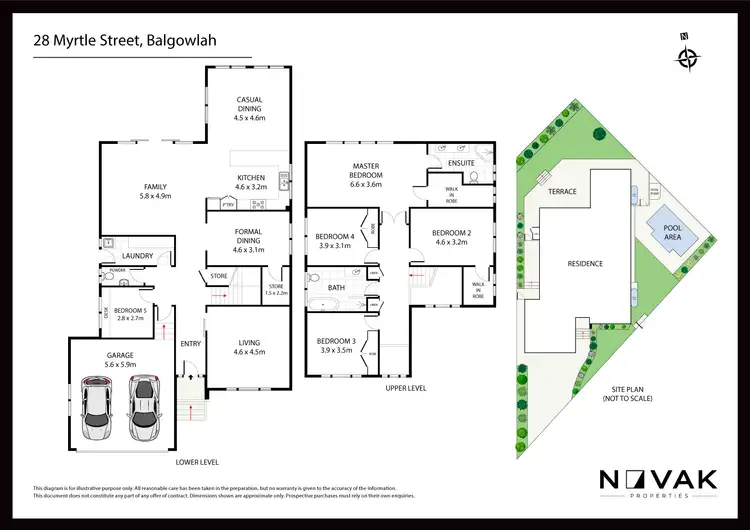 Floorplan of Homely house listing, 28 Myrtle Street, North Balgowlah NSW 2093