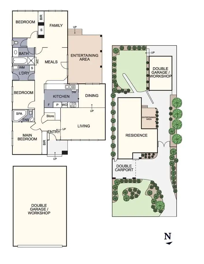 Floorplan of Homely house listing, 18 Kingsbury Court, Diamond Creek VIC 3089