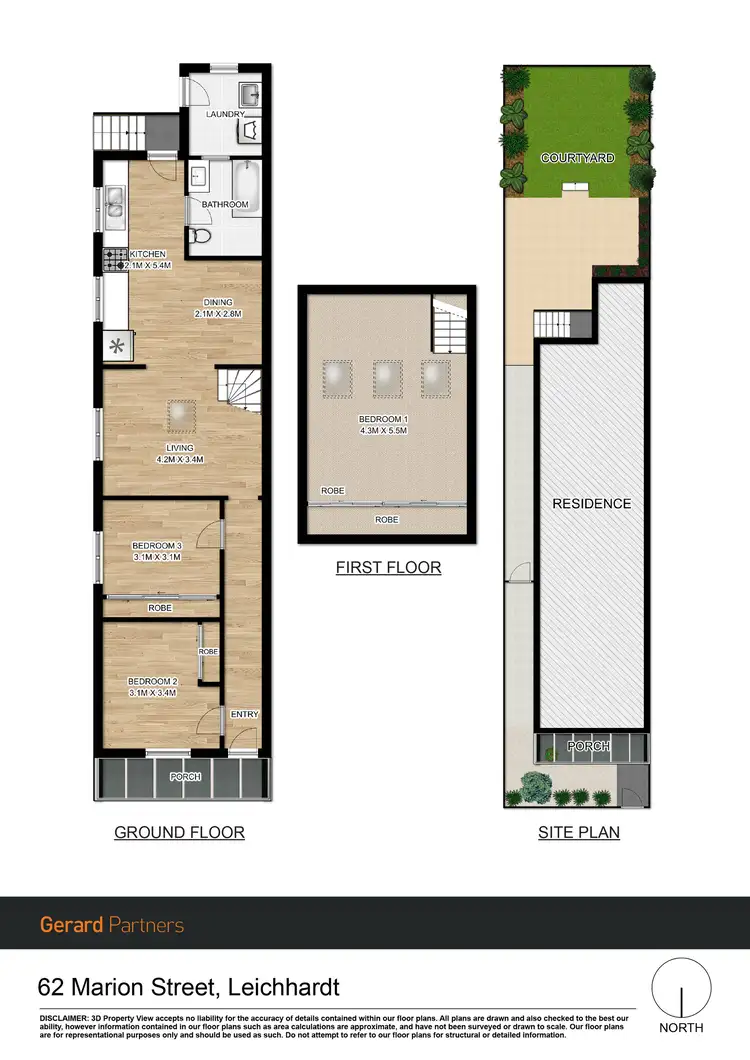 Floorplan of Homely house listing, 62 Marion Street, Leichhardt NSW 2040