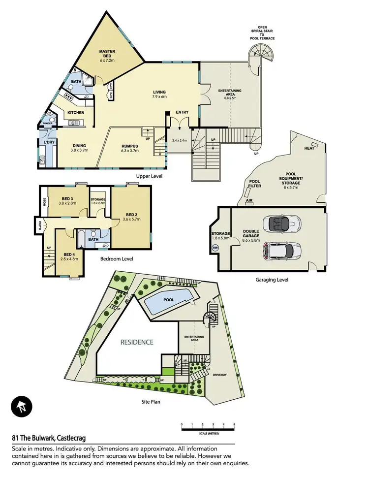 Floorplan of Homely house listing, 81 The Bulwark, Castlecrag NSW 2068