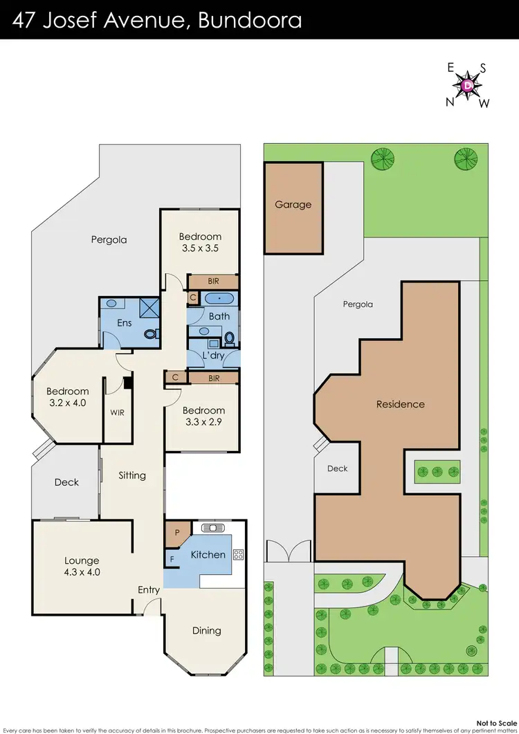 Floorplan of Homely house listing, 47 Josef Avenue, Bundoora VIC 3083